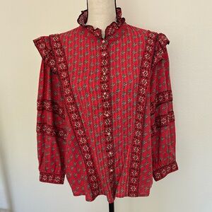 Sundance Button Down Blouse